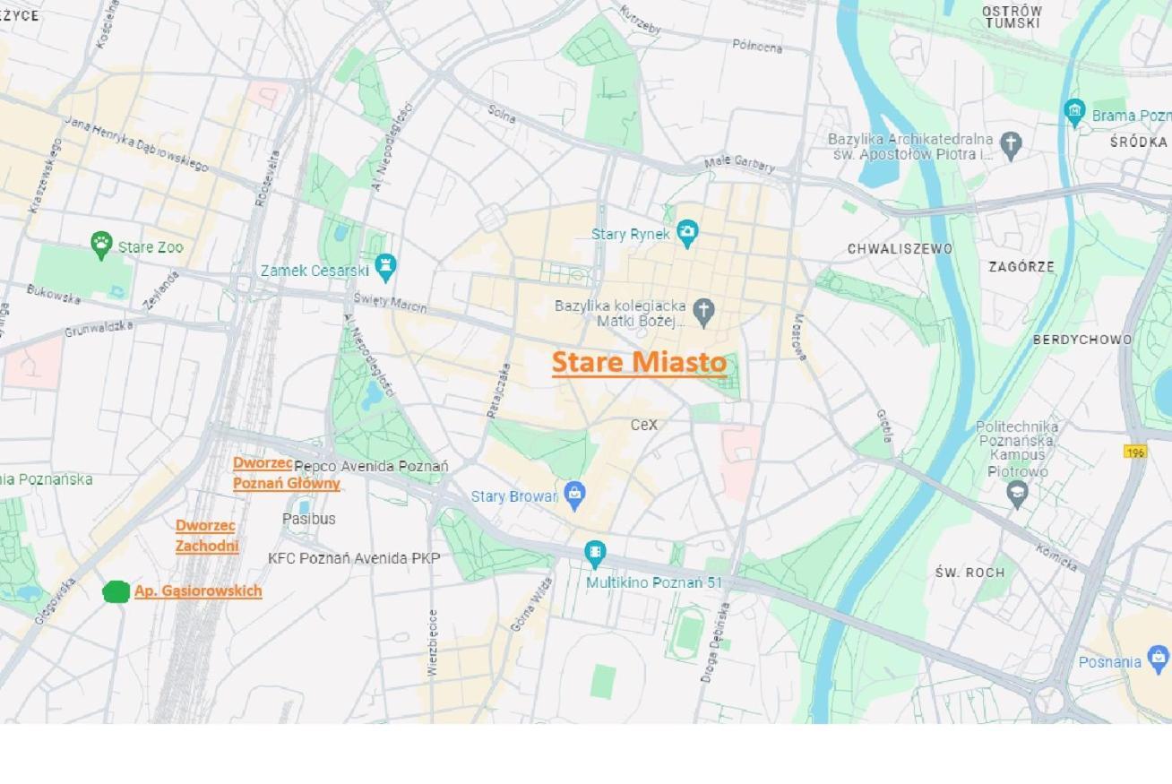 Apartament Fair Targi Dworzec Poznan Gasiorowskich Екстериор снимка
